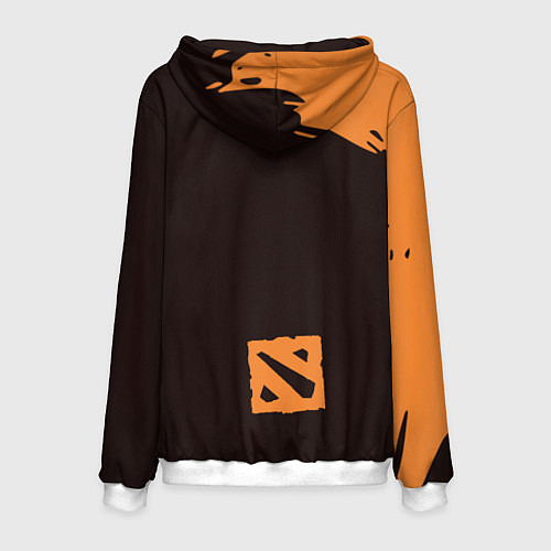 Мужская толстовка Огр Dota 2 / 3D-Белый – фото 2