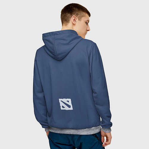 Мужская толстовка Дровка Dota 2 / 3D-Меланж – фото 4