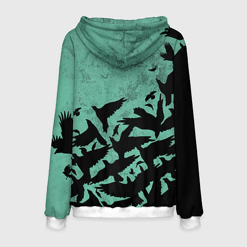 Мужская толстовка DEMON SLAYER KIMETSU NO YAIBA / 3D-Белый – фото 2