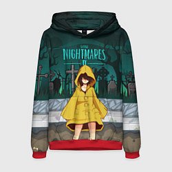Толстовка-худи мужская Little Nightmares 2, цвет: 3D-красный