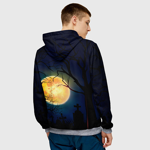 Мужская толстовка Little Nightmares 2 / 3D-Меланж – фото 4