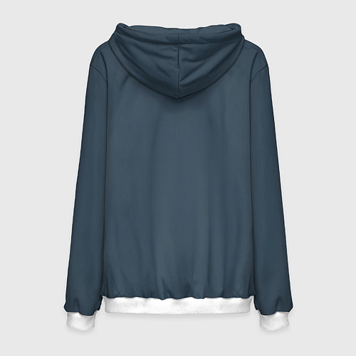 Мужская толстовка Мыши в черепе / 3D-Белый – фото 2