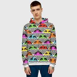 Толстовка-худи мужская АКАДЕМИЯ АМБРЕЛЛА, цвет: 3D-белый — фото 2