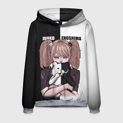Толстовка-худи мужская MONOKUMA JUNKO, цвет: 3D-меланж