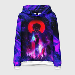 Толстовка-худи мужская МАГИЧЕСКАЯ БИТВА SUKUNA, цвет: 3D-белый