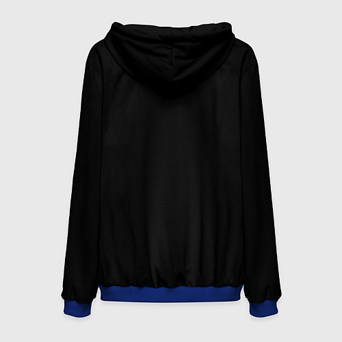 Мужская толстовка Zero Two / 3D-Синий – фото 2