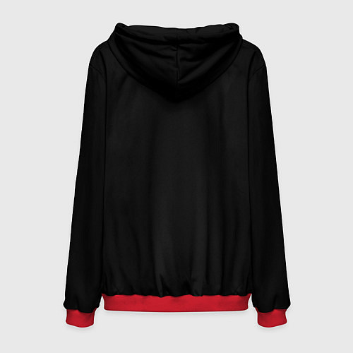 Мужская толстовка Food wars Shokugeki no Soma / 3D-Красный – фото 2