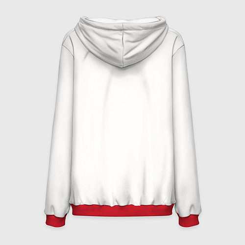 Мужская толстовка T-rex на серфинге / 3D-Красный – фото 2