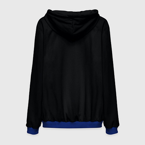 Мужская толстовка Dino predator / 3D-Синий – фото 2