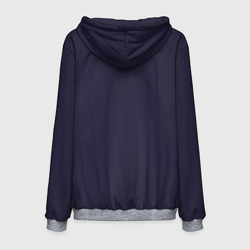 Мужская толстовка Закат в пещере / 3D-Меланж – фото 2