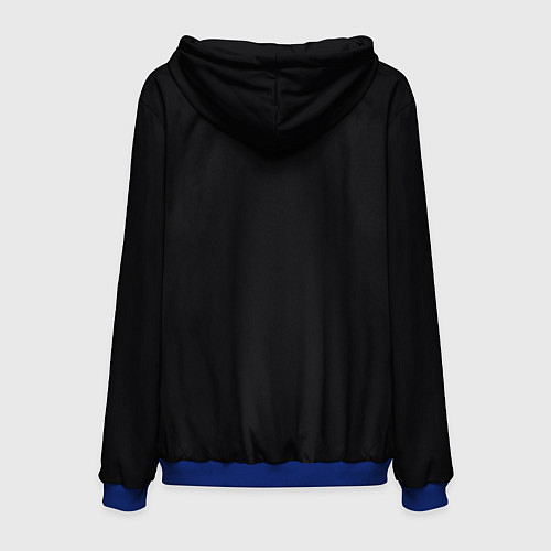 Мужская толстовка Магическая битва / 3D-Синий – фото 2