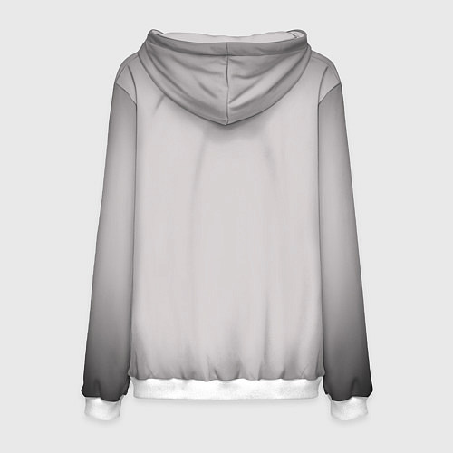 Мужская толстовка Лисята / 3D-Белый – фото 2