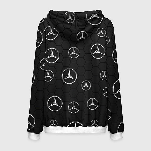 Мужская толстовка BOSS MERCEDES-BENZ / 3D-Белый – фото 2