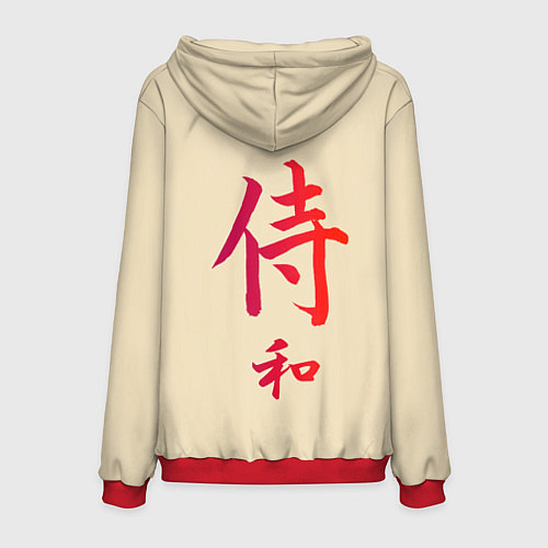 Мужская толстовка Ykuza Zero / 3D-Красный – фото 2