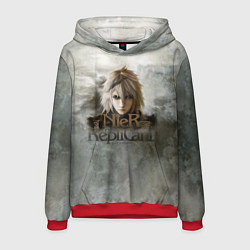 Толстовка-худи мужская Nier Replicant, цвет: 3D-красный