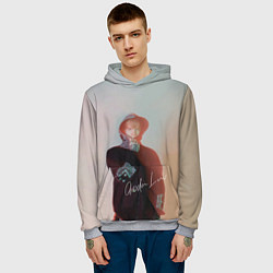 Толстовка-худи мужская SODA LUV, цвет: 3D-меланж — фото 2