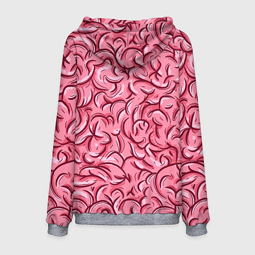 Мужская толстовка Текстура мозга / 3D-Меланж – фото 2