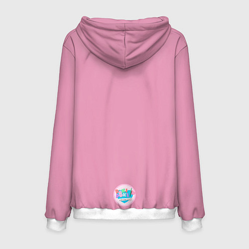Мужская толстовка Natsuki Art / 3D-Белый – фото 2