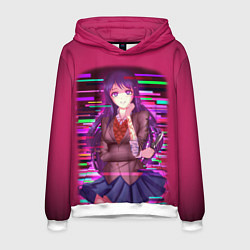 Толстовка-худи мужская Literature Club Юри Yuri, цвет: 3D-белый