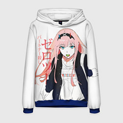 Мужская толстовка Zero Two, Darling in the Franx