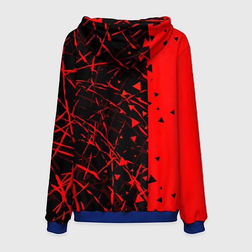 Мужская толстовка МАНЧЕСТЕР MANCHESTER UNITED / 3D-Синий – фото 2