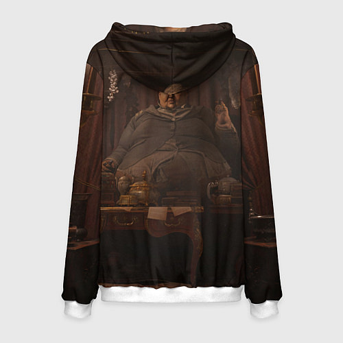 Мужская толстовка RESIDENT EVIL VILLAGE / 3D-Белый – фото 2