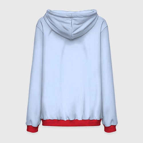 Мужская толстовка Хоримия романтика / 3D-Красный – фото 2