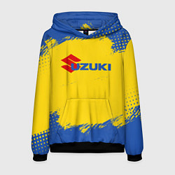 Толстовка-худи мужская Suzuki Сузуки Z, цвет: 3D-черный