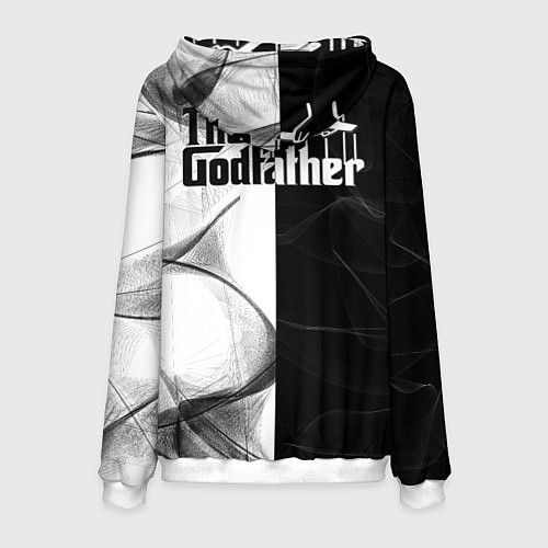 Мужская толстовка Крёстный отец The Godfather / 3D-Белый – фото 2