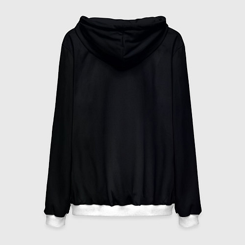 Мужская толстовка Анимационные Элли и Джоел / 3D-Белый – фото 2