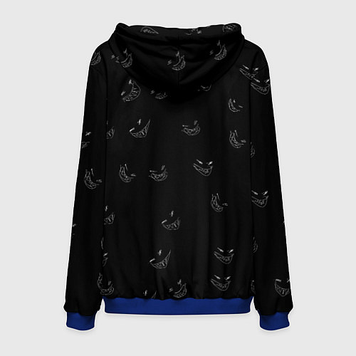 Мужская толстовка Ври себе / 3D-Синий – фото 2