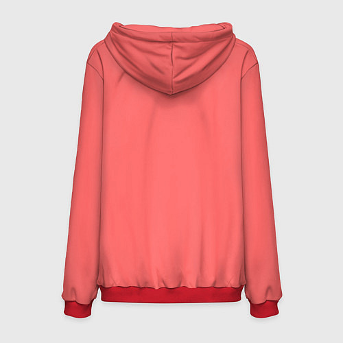 Мужская толстовка Never die / 3D-Красный – фото 2