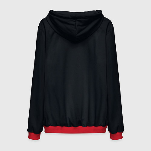 Мужская толстовка Genshin Impact - Xiao / 3D-Красный – фото 2