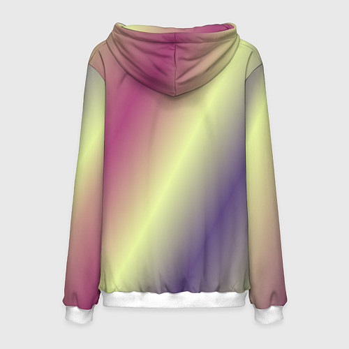 Мужская толстовка Настроение / 3D-Белый – фото 2