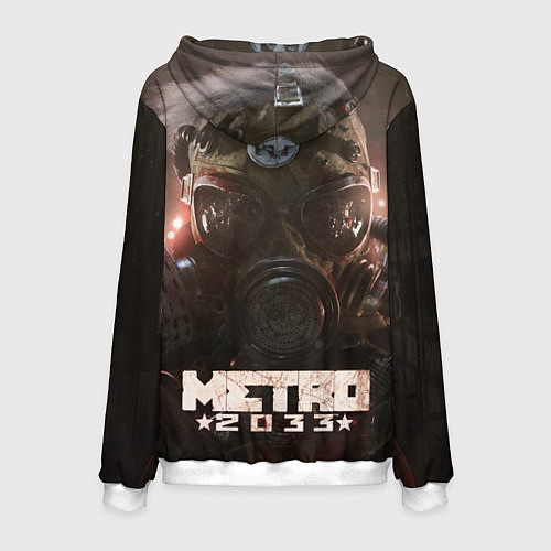 Мужская толстовка MERTO 2033 ПРОТИВОГАЗ / 3D-Белый – фото 2