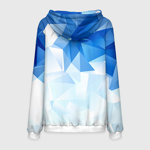 Мужская толстовка День ВДВ, значок / 3D-Белый – фото 2