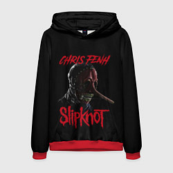 Толстовка-худи мужская CHRIS FENH SLIPKNOT СЛИПКНОТ Z, цвет: 3D-красный