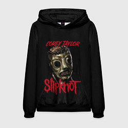 Толстовка-худи мужская COREY TAYLOR SLIPKNOT СЛИПКНОТ Z, цвет: 3D-черный