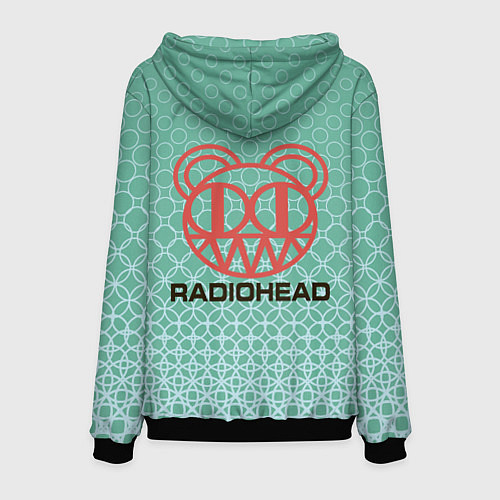 Мужская толстовка Radiohead Радиохед Logo спина Z / 3D-Черный – фото 2