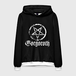 Толстовка-худи мужская Gorgoroth, цвет: 3D-белый