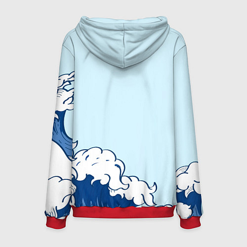 Мужская толстовка Nautilus Pompilius океан / 3D-Красный – фото 2