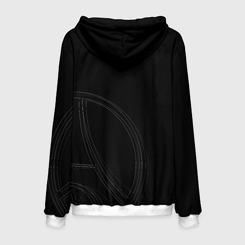 Мужская толстовка PSG Core Big Logo Black New 202223 / 3D-Белый – фото 2