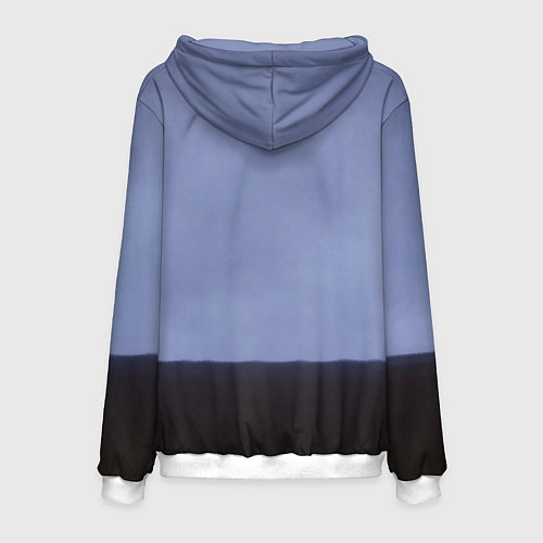 Мужская толстовка СИРЕНОГОЛОВЫЙ У ДОМА / 3D-Белый – фото 2