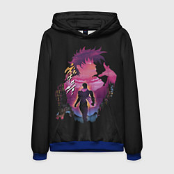 Толстовка-худи мужская Joseph Joestar, цвет: 3D-синий