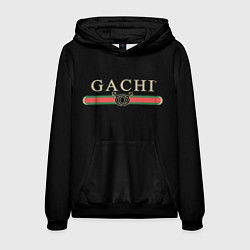 Толстовка-худи мужская GACHI B 3D, цвет: 3D-черный