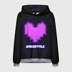 Мужская толстовка UNDERTALE PURPLE HEART