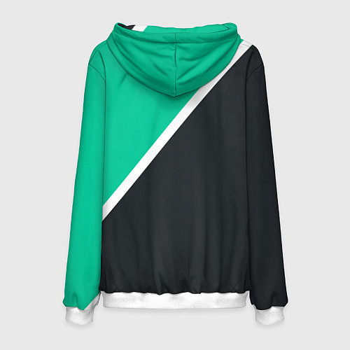 Мужская толстовка XIAO СЯО ГЕНШИН / 3D-Белый – фото 2