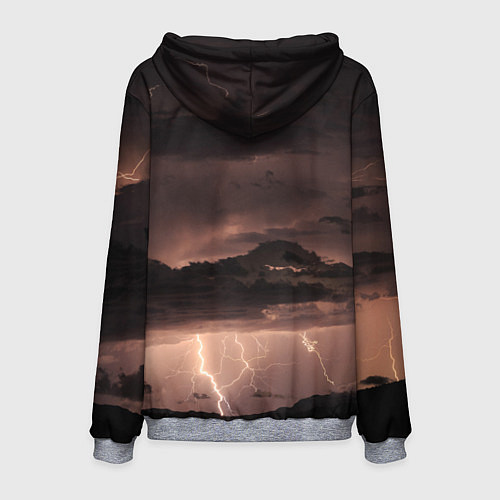 Мужская толстовка GODSMACK ГОДСМАК Z / 3D-Меланж – фото 2