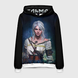 Толстовка-худи мужская Ciri, цвет: 3D-белый