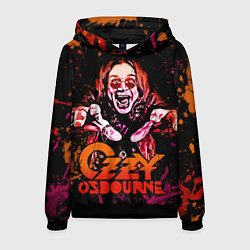 Толстовка-худи мужская Ozzy Osbourne, цвет: 3D-черный